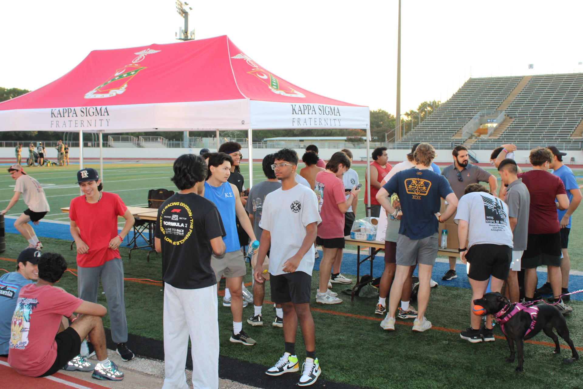Event registration gathering